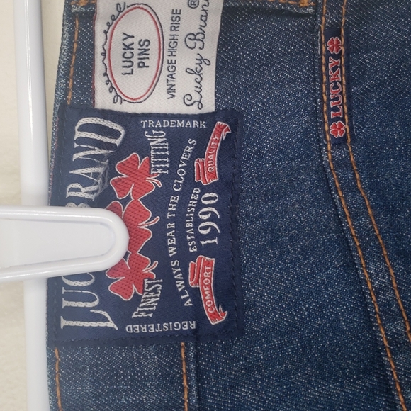 Lucky Brand Vtg High-Rise Clover Edition - Picture 5 of 6